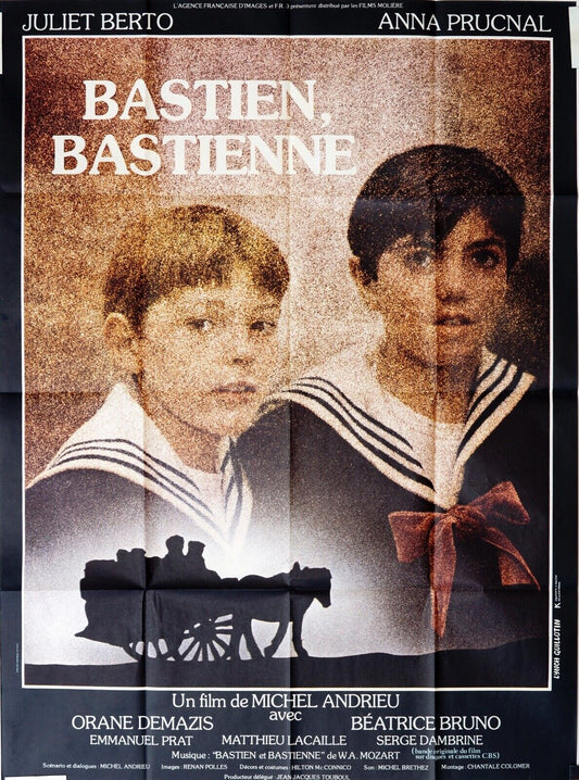BASTIEN, BASTIENNE MOVIE POSTER ORIGINAL 120X160 JULIET BERTO