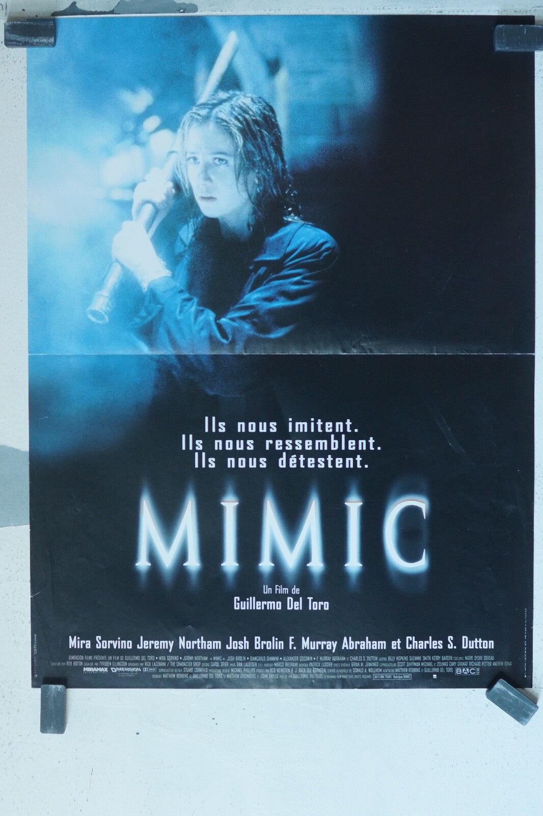 MIMIC MOVIE POSTER ORIGINAL 40x60 GUILLERMO DEL TORO