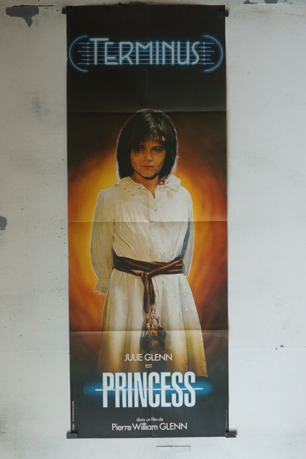 TERMINUS « PRINCESS » MOVIE POSTER ORIGINAL 60x160 JULIE GLENN