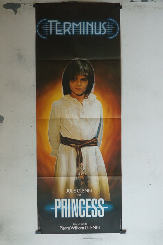 TERMINUS « PRINCESS » MOVIE POSTER ORIGINAL 60x160 JULIE GLENN