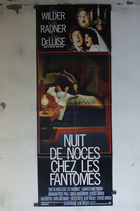 LA NUIT DE NOCES CHEZ LES FANTOMES MOVIE POSTER ORIGINAL 60x160 WILDER