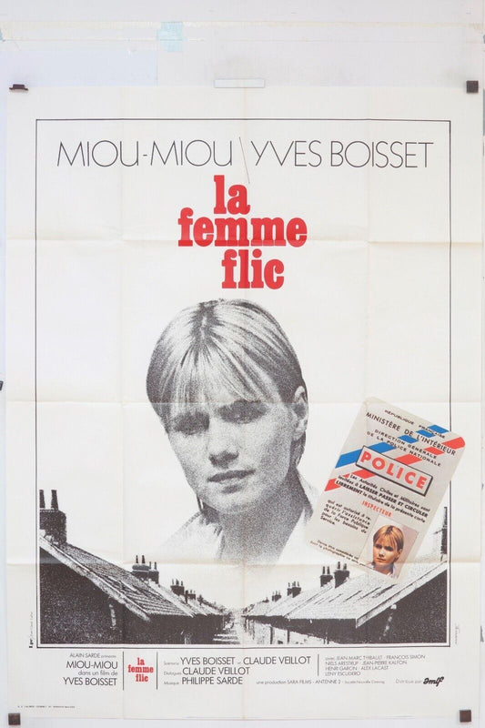 LA FEMME FLIC MOVIE POSTER ORIGINAL (120X160) MIOU-MIOU