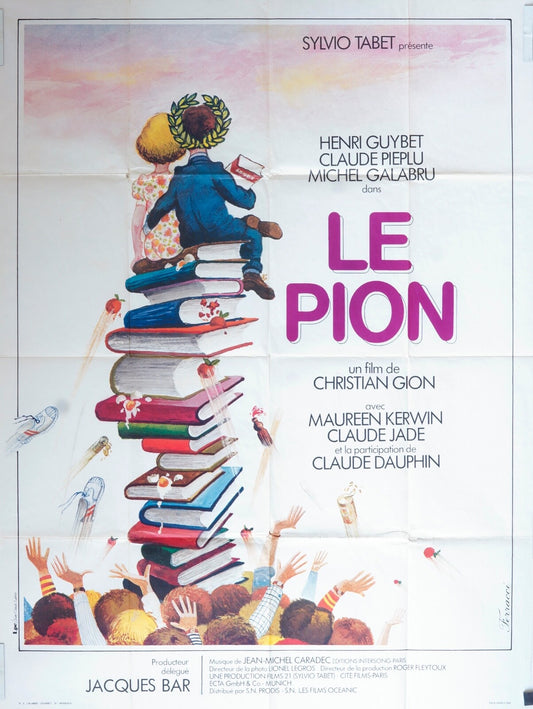 LE PION MOVIE POSTER ORIGINAL (120X160) HENRI GUYBET