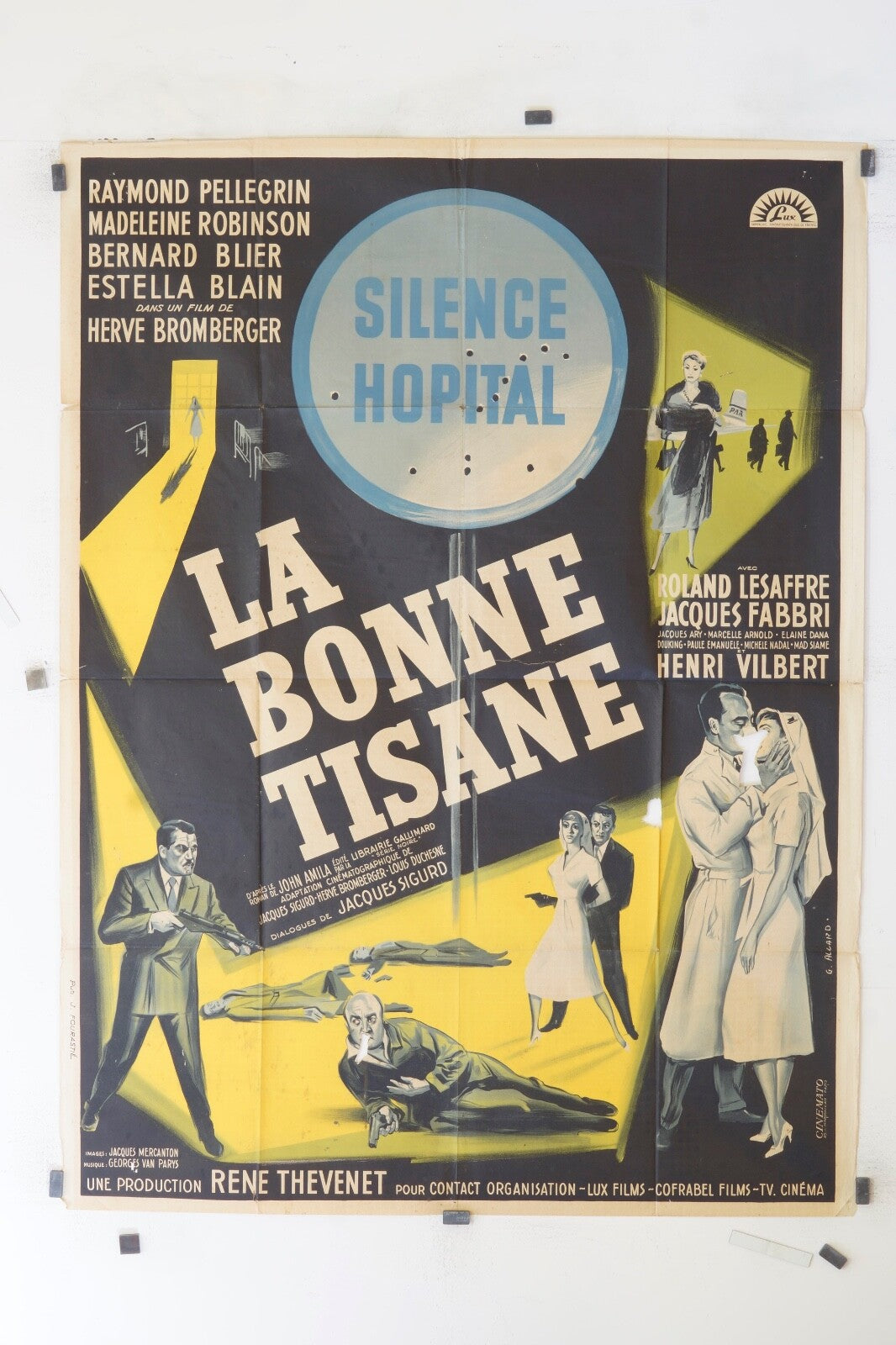 LA BONNE TISANE  RAYMOND PELLEGRIN ORIGINAL MOVIE POSTER 120x160
