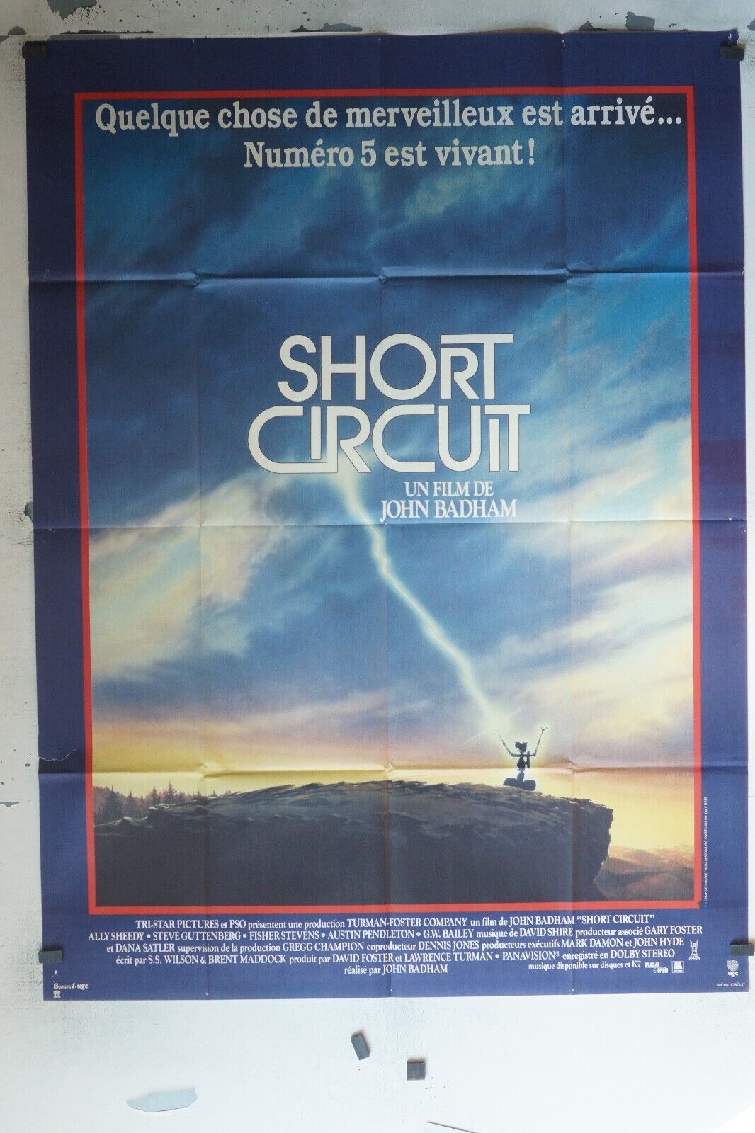 SHORT CIRCUIT MOVIE POSTER ORIGINAL (120x160) ALLY SHEEDY
