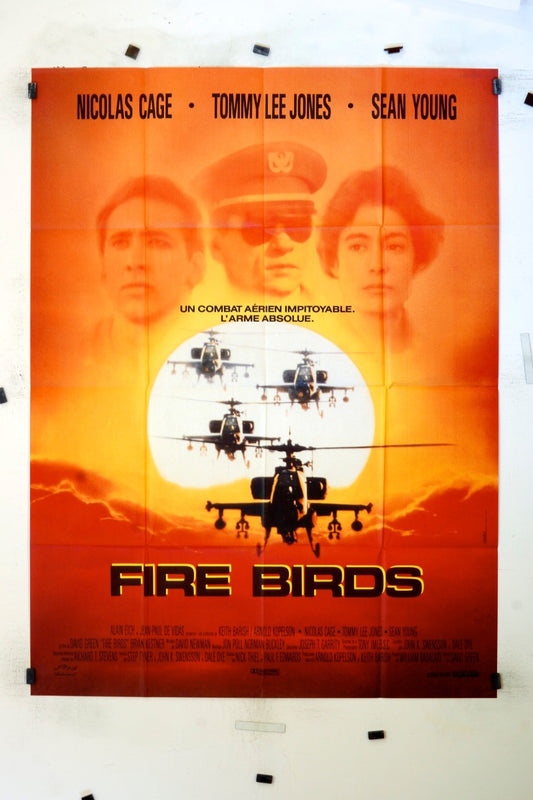 FIRE BIRDS NICOLAS CAGE MOVIE POSTER ORIGINAL (120X160)
