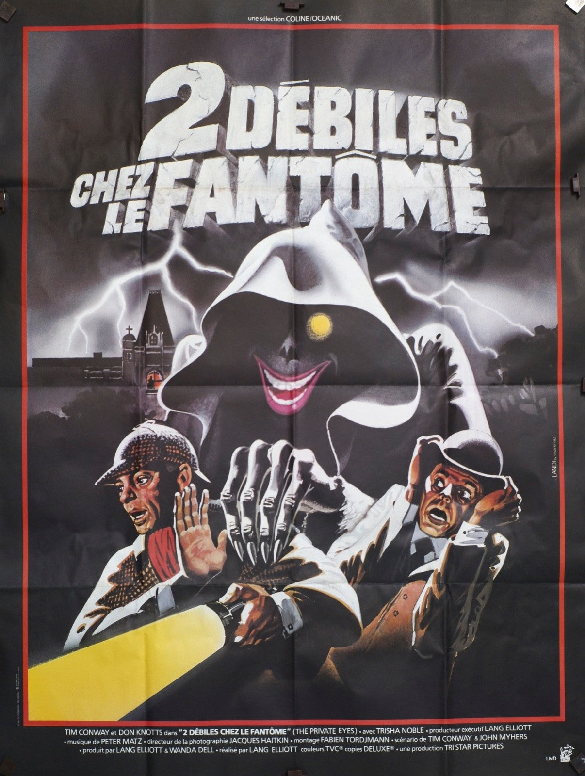 2 DÉBILES CHEZ MOVIE POSTER ORIGINAL 120x160