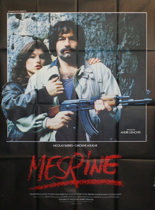 MESRINE MOVIE POSTER ORIGINAL120x160 NICOLAS SILBERG