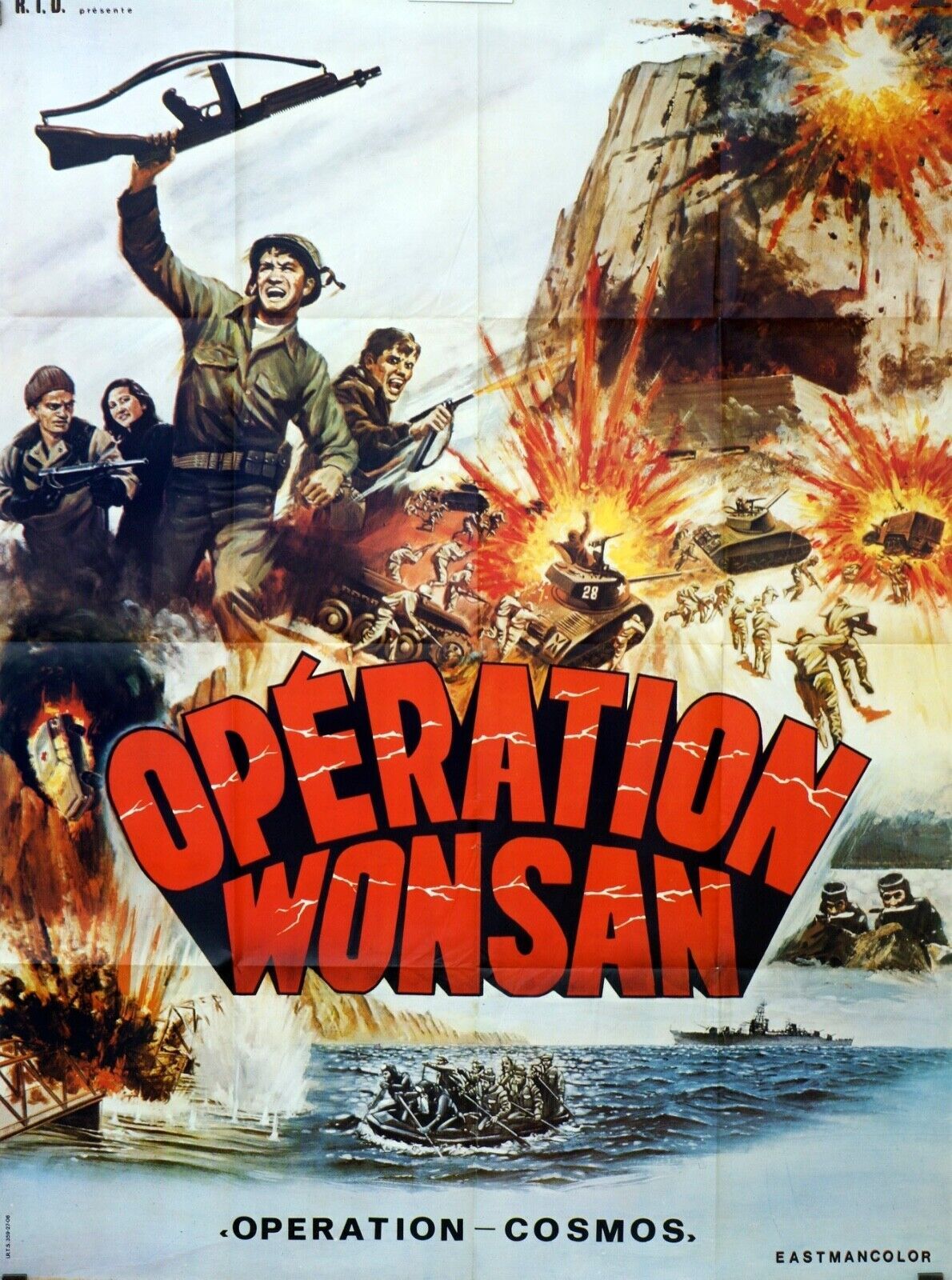 OPÉRATION WONSAN MOVIE POSTER ORIGINAL 120x160