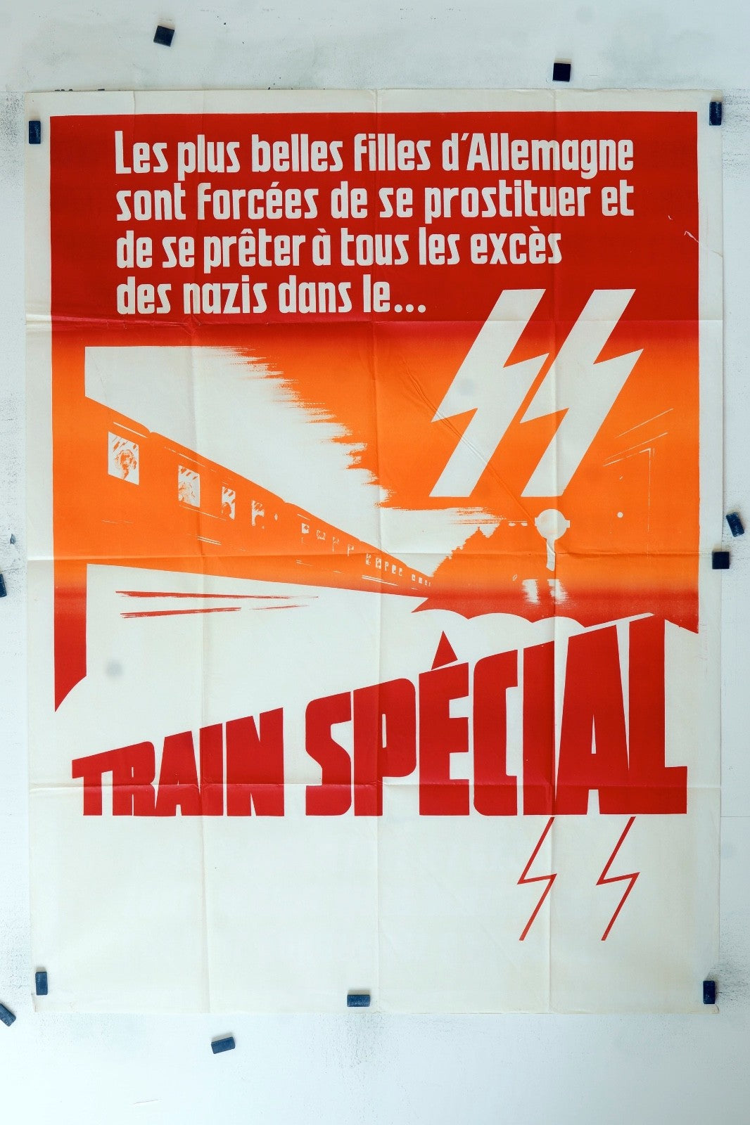 TRAIN SPÉCIAL MOVIE POSTER ORIGINAL 120x160