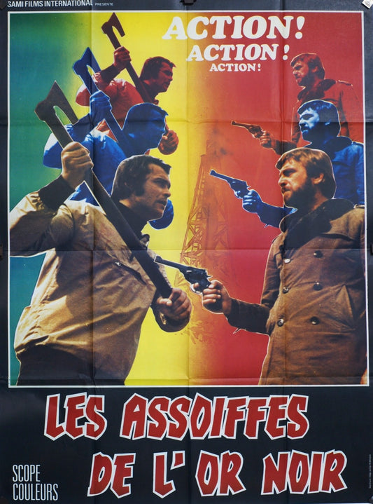 LES ASSOIFÉES DE L’OR NOIR MOVIE POSTER ORIGINAL 120x160
