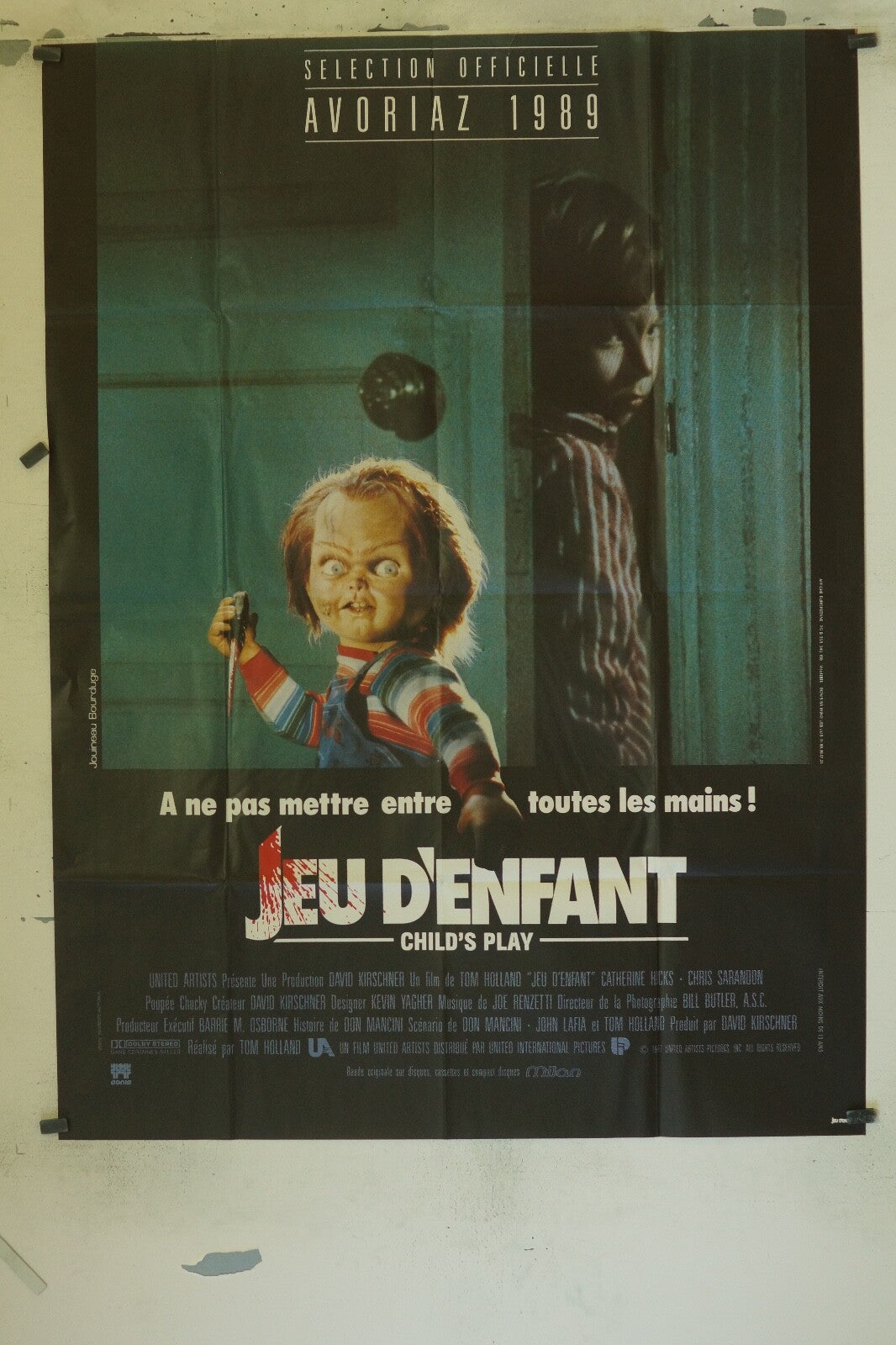 JEU D’ENFANT ORIGINAL 120x160 CHILD’S PLAY