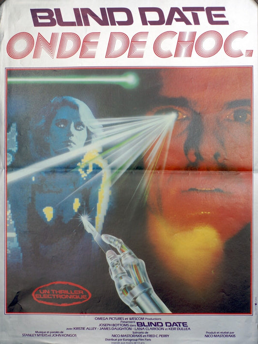 BLIND DATE / ONDE DE CHOC (French Version) ORIGINAL (40X60)