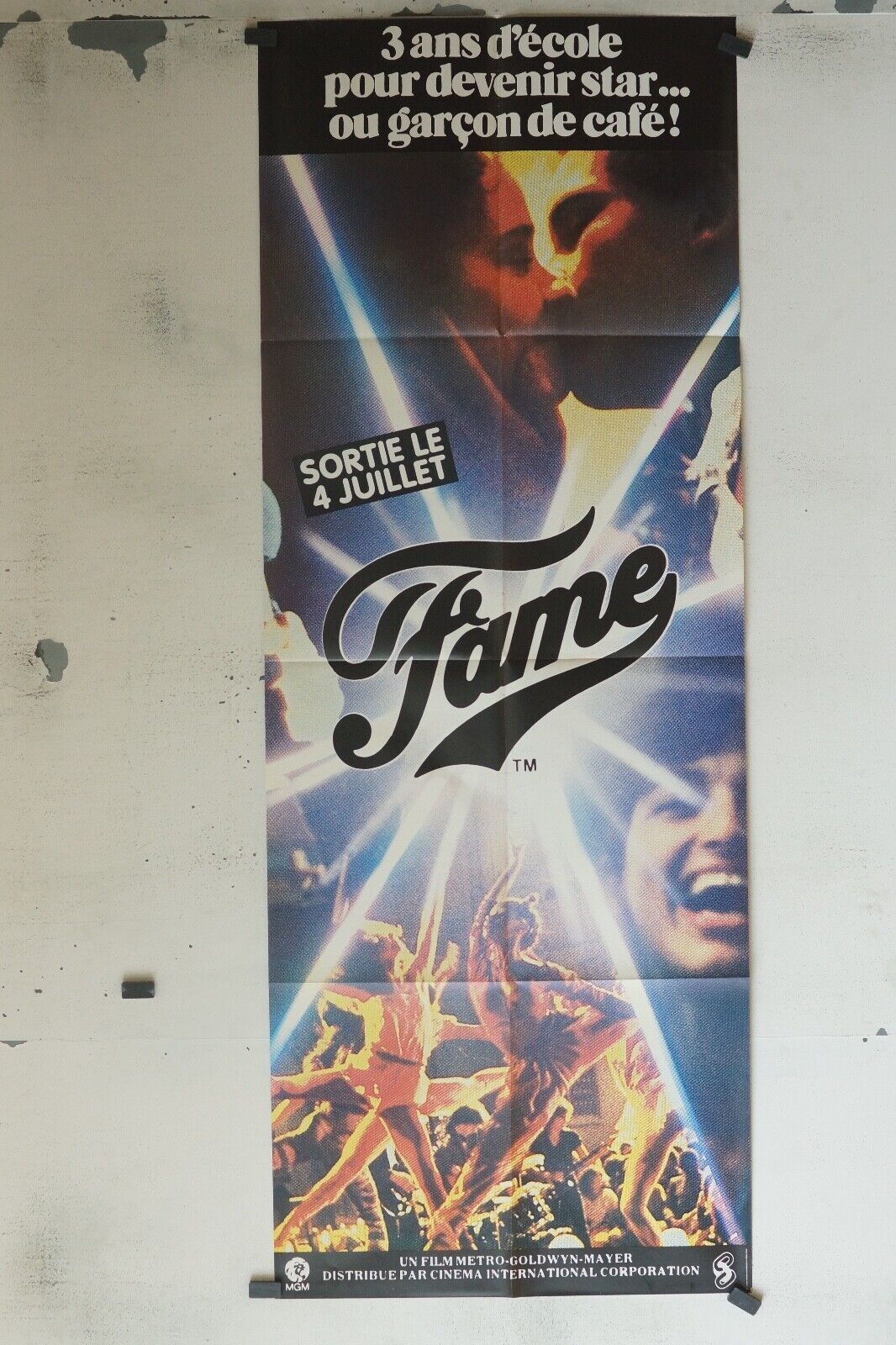 FAME MOVIE POSTER ORIGINAL 60x160