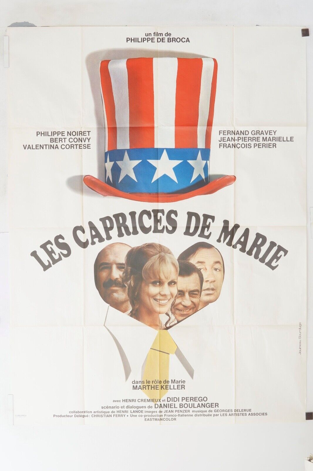 LES CAPRICES DE MARIE ORIGINAL MOVIE POSTER 120x160 PHILIPPE NOIRET