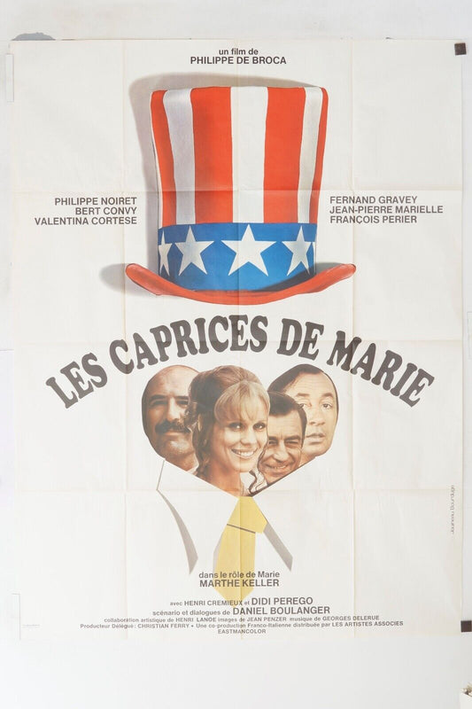 LES CAPRICES DE MARIE ORIGINAL MOVIE POSTER 120x160 PHILIPPE NOIRET