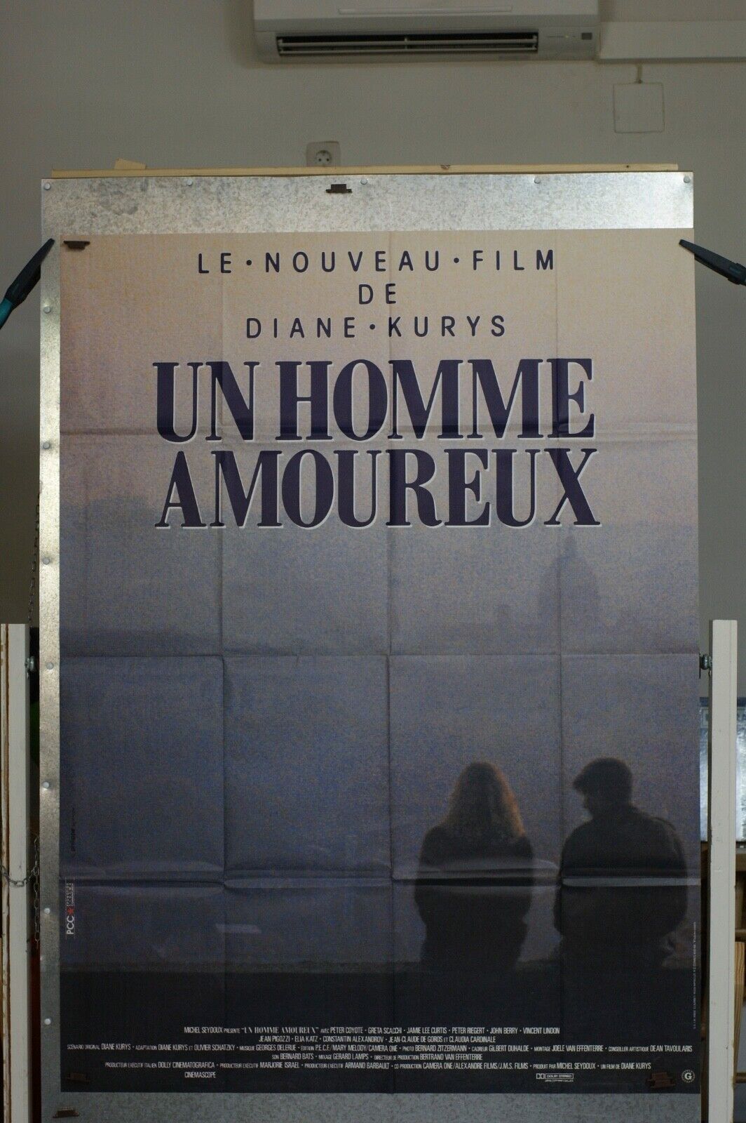 UN HOMME AMOUREUX MOVIE POSTER ORIGINAL 120x160 DIANE KURYS