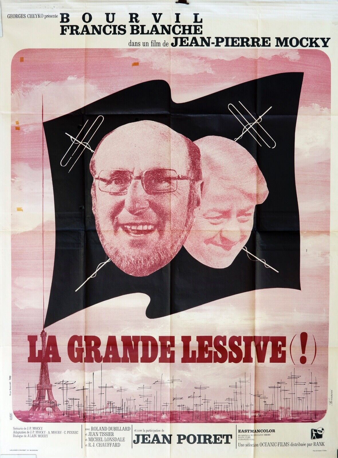 LA GRANDE LESSIVE ORIGINAL MOVIE POSTER 120x160 PETER FIRTH