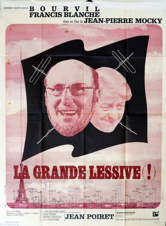 LA GRANDE LESSIVE ORIGINAL MOVIE POSTER 120x160 PETER FIRTH