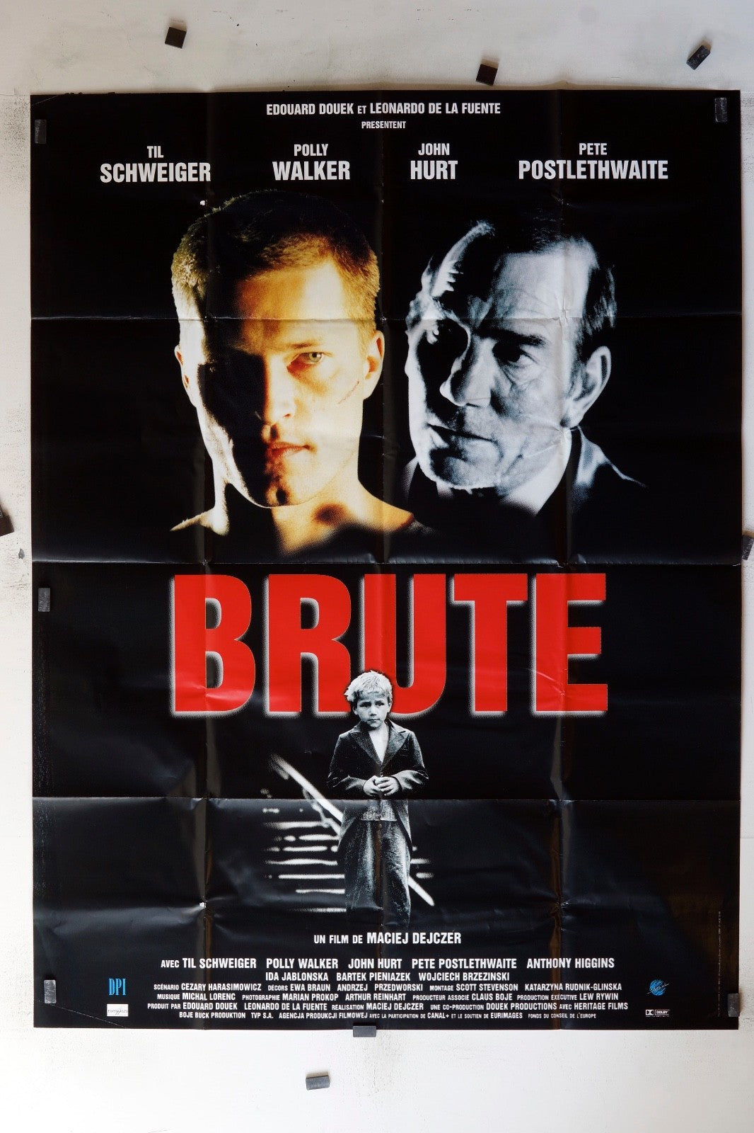 BRUTE TIL SCHWEIGER MOVIE POSTER ORIGINAL 120x160
