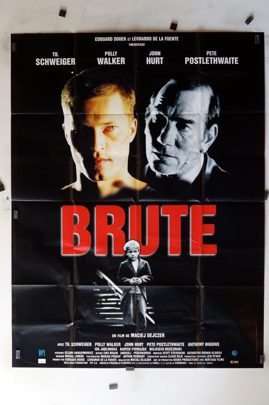 BRUTE TIL SCHWEIGER MOVIE POSTER ORIGINAL 120x160