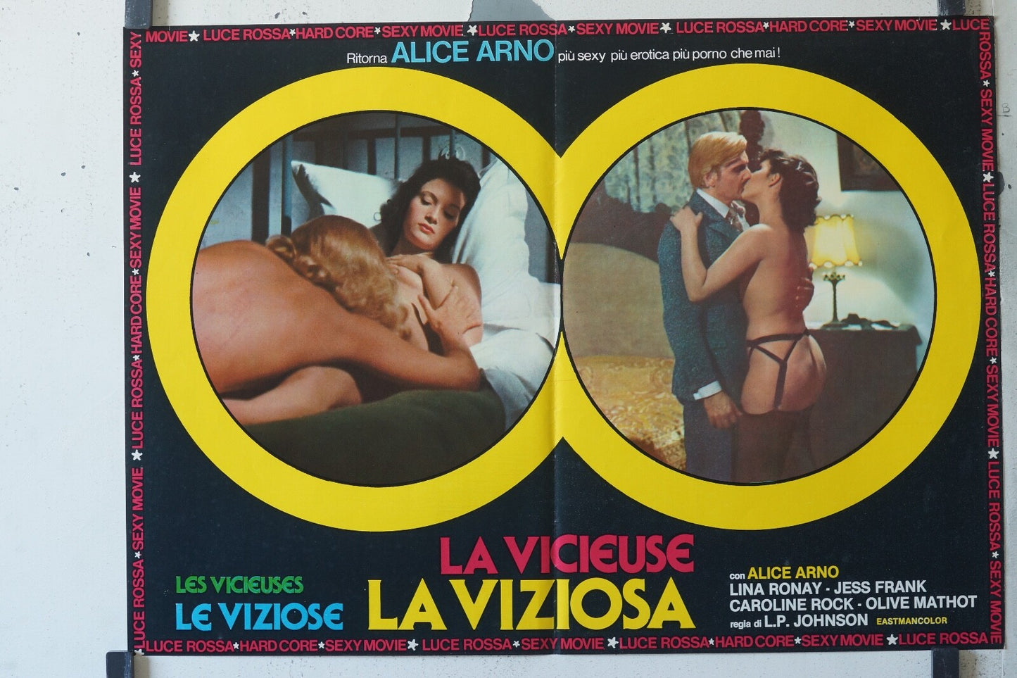 VIZIOSA (LA) movie poster ORIGINAL (60X48) Alice Arno , Lina Ronay , Jess
