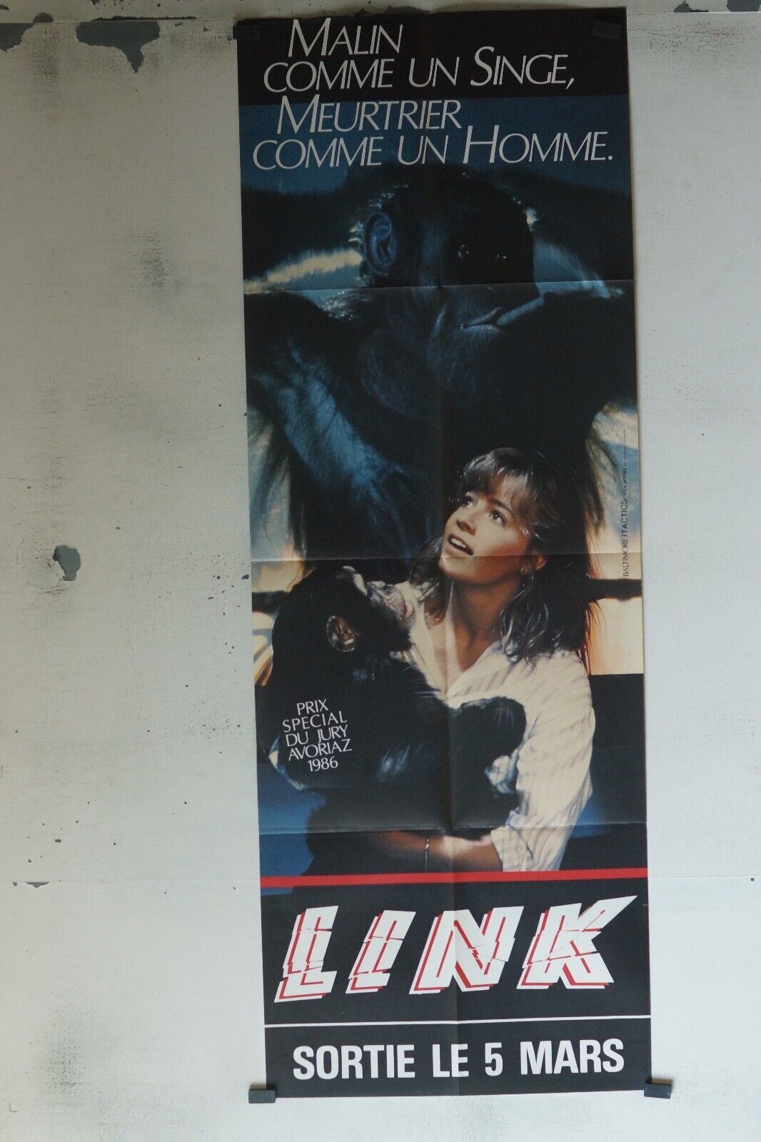 LINK MOVIE POSTER ORIGINAL 60x160