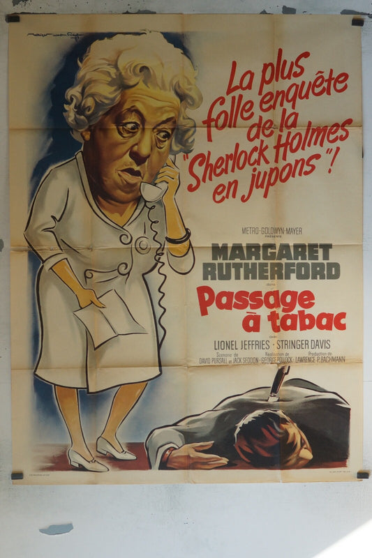 PASSAGE A TABAC MOVIE POSTER ORIGINAL 120x160 MARGARET