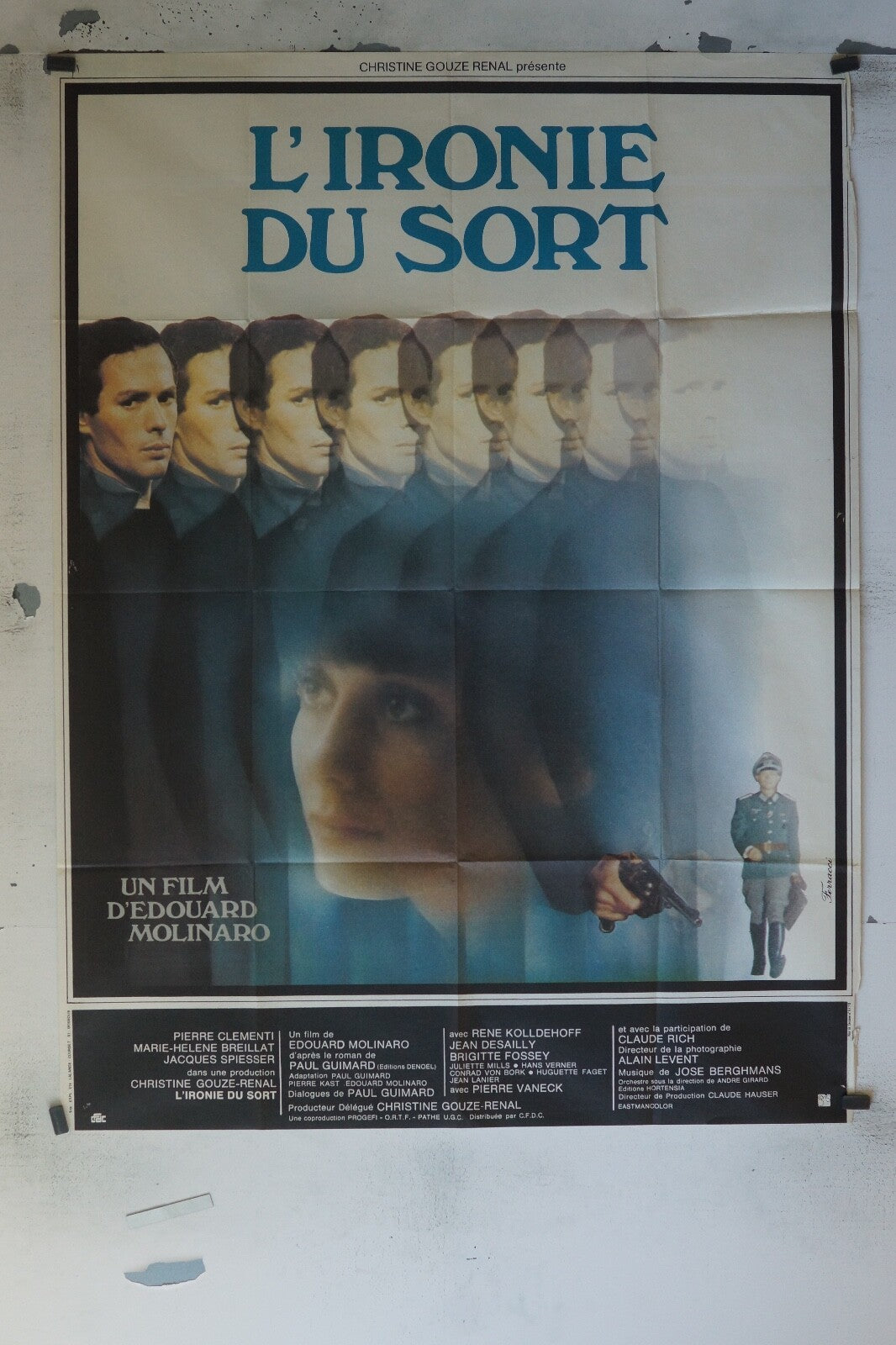 L’IRONIE DU SORT MOVIE POSTER ORIGINAL 120x160 JEAN DESAILLLY