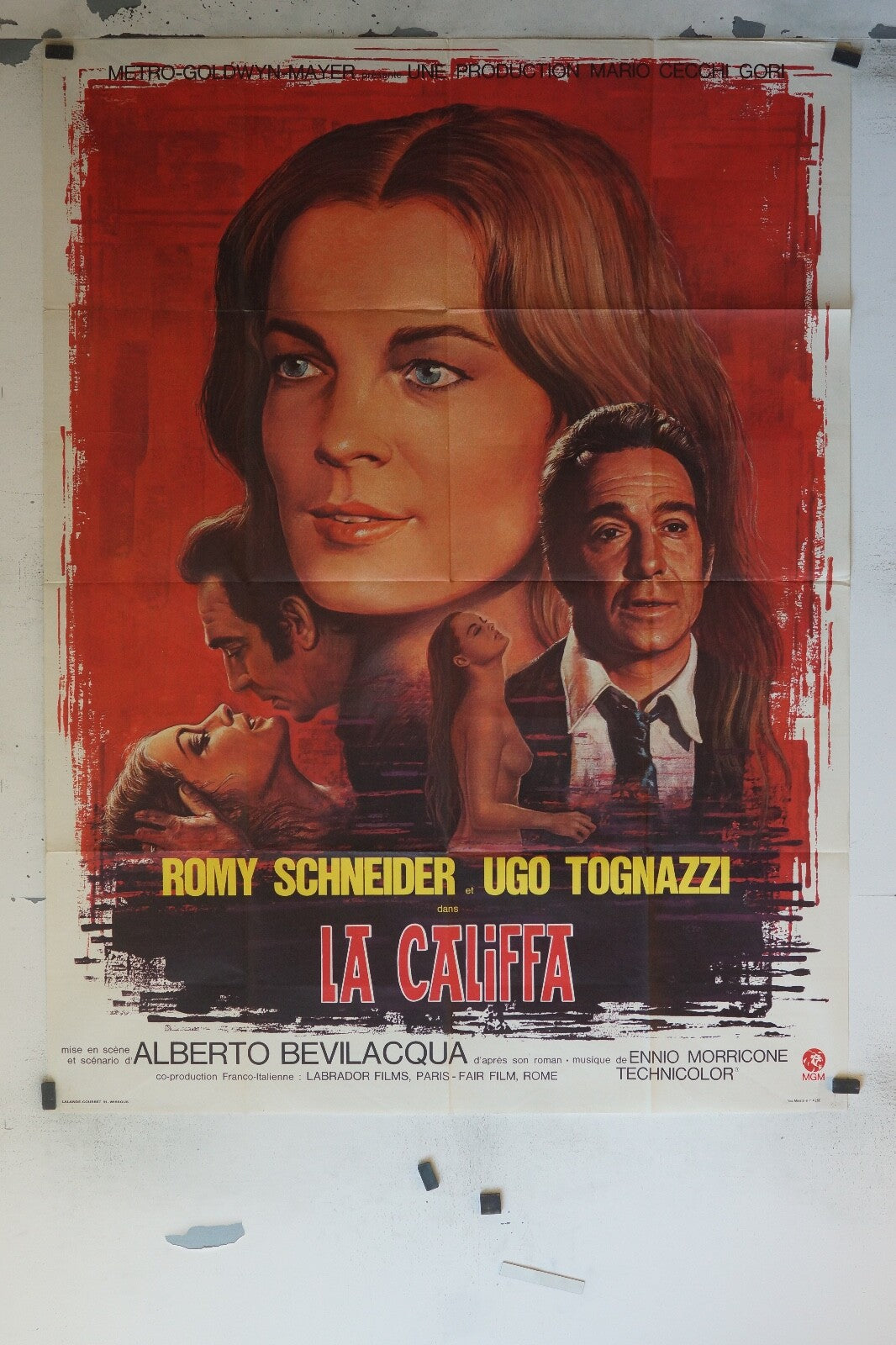 LE CALIFFA MOVIE POSTER ORIGINAL 120x160 ROMY SCHNEIDER