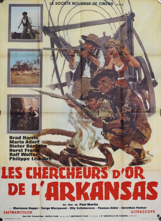 LES CHERCHEURS D’OR DE L’ARKANSAS MARIANNE HOPPE POSTER ORIGINAL 120x160