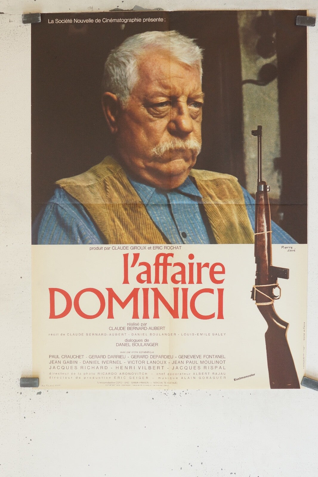 L’AFFAIRE DOMINICI POSTER ORIGINAL (60X80) JEAN GABIN – GERARD DARRIEU