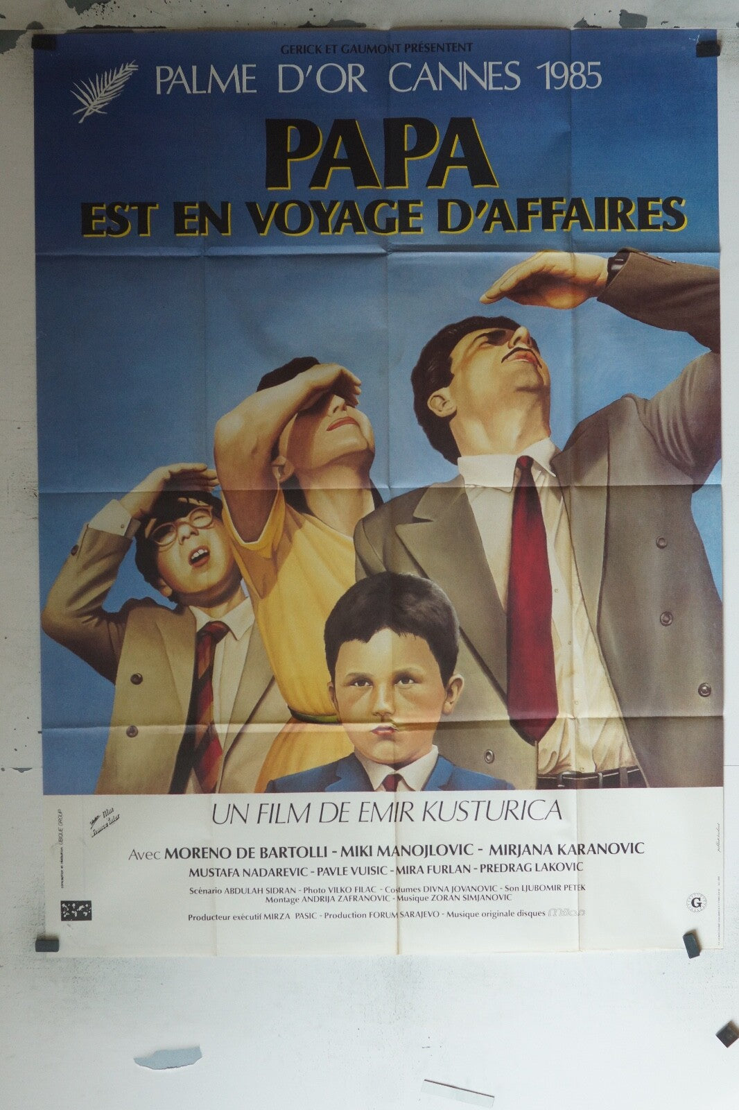 PAPA EST EN VOYAGE D’AFFAIRES ORIGINAL 120x160 EMIR KUSTURICA