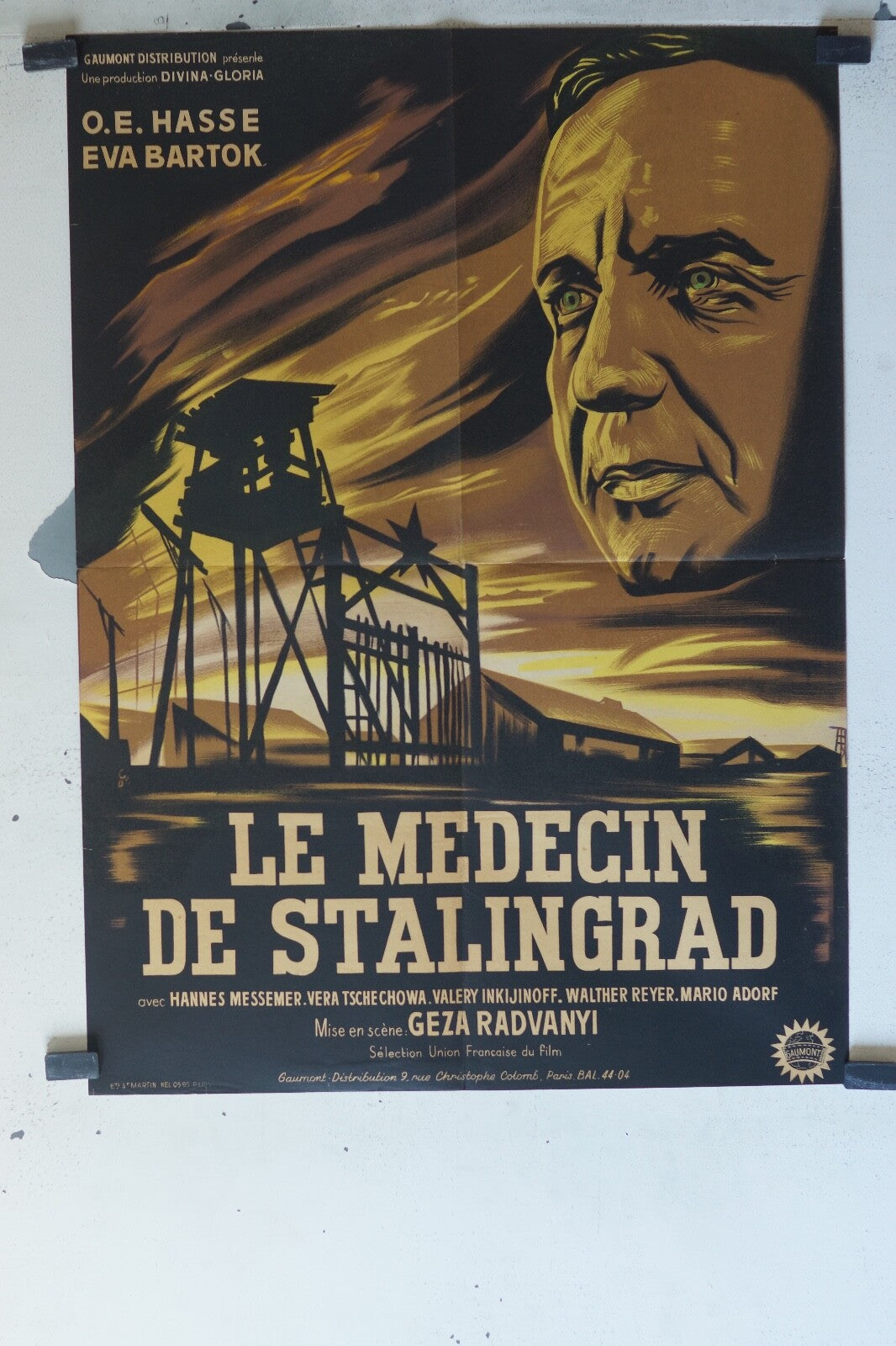 MEDECIN DE STALINGRAD (LE) MOVIE POSTER ORIGINAL (60X80)