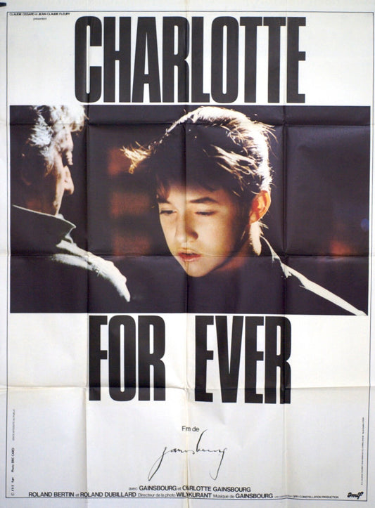 CHARLOTTE FOR EVER MOVIE POSTER ORIGINAL (120x160) GAINSBOURG