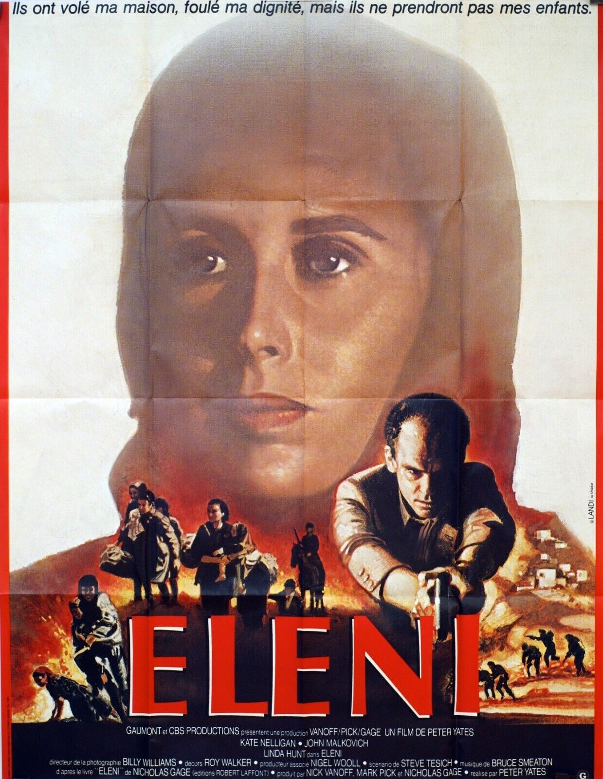 ELENI MOVIE POSTER  ORIGINAL 120x160 KATE NELLIGAN