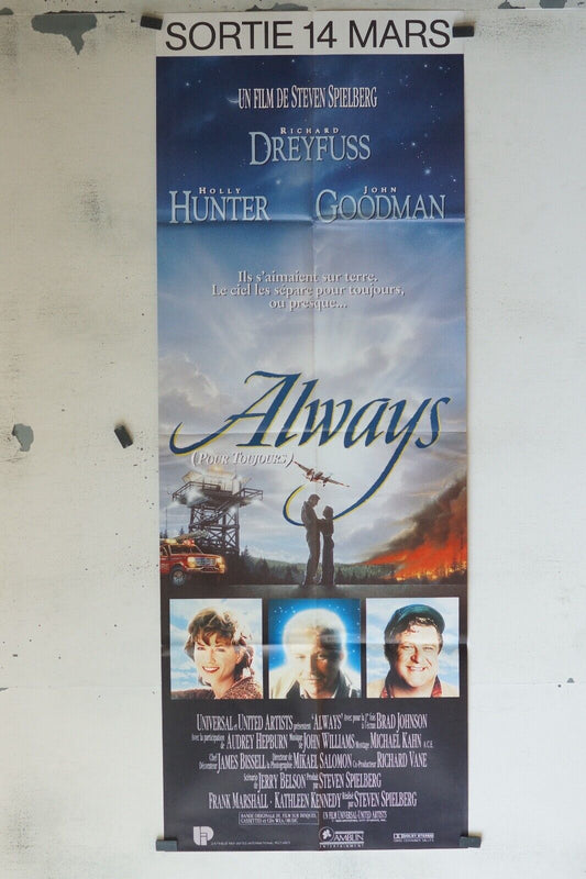 ALWAYS POSTER ORIGINAL 60x160 RICHARD DREYFUS