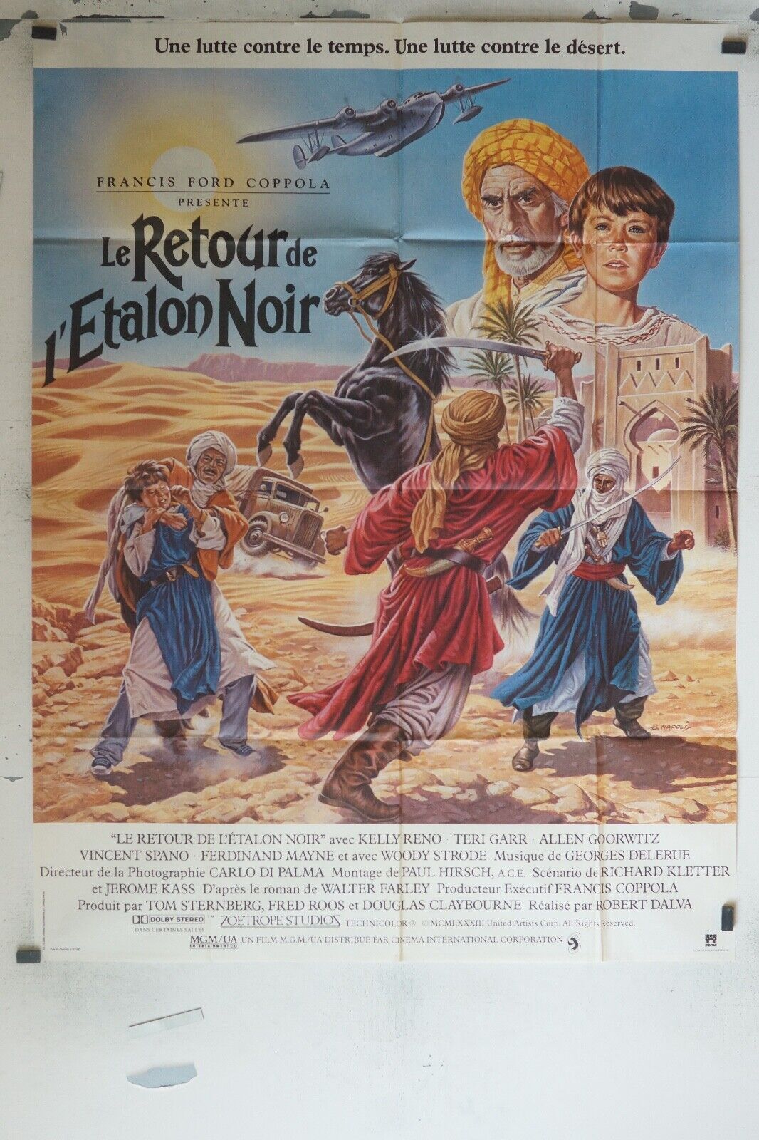 LE RETOUR DE L’ÉTALON NOIR MOVIE POSTER ORIGINAL (120x160) FRANCIS FORD COPPOLA