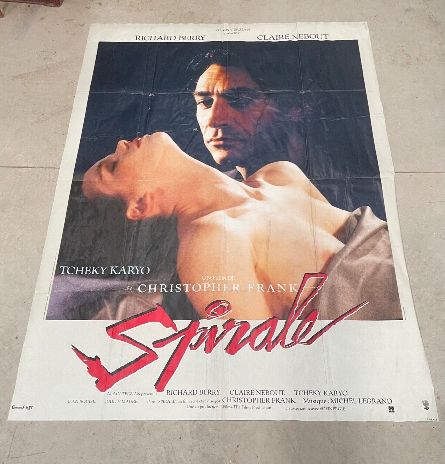 SPIRALE MOVIE POSTER ORIGINAL 120x160 TCHEKY KARYO