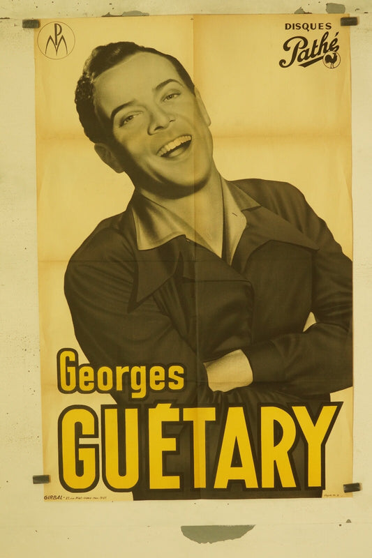 GEORGES GUÉTARY MOVIE POSTER ORIGINAL VINTAGE (70X100)