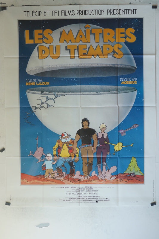 LES MAITRES DU TEMPS MOVIE POSTER ORIGINAL 120x160 RENÉ LALOUX