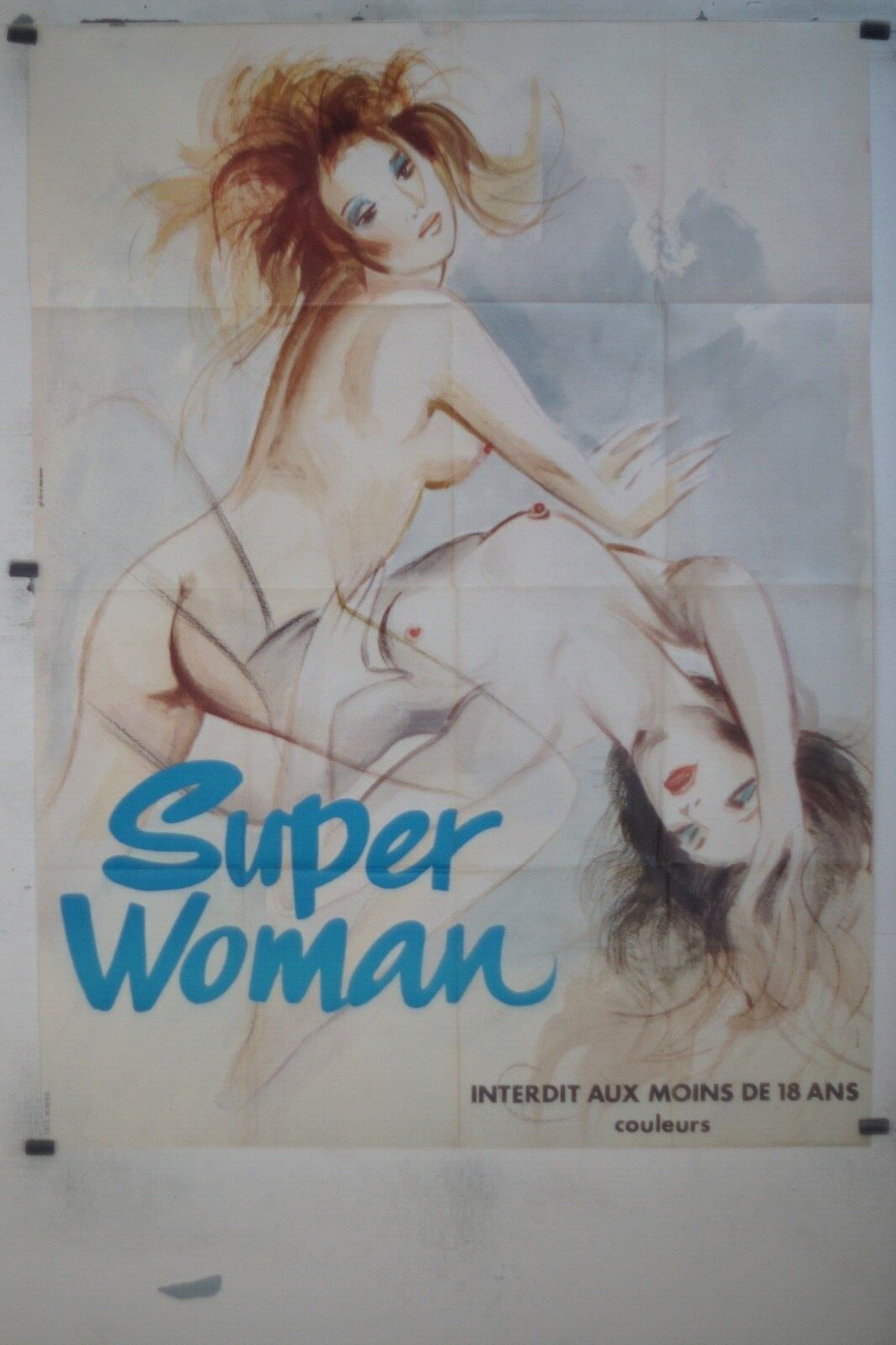 SUPER WOMAN MOVIE POSTER ORIGINAL 120x160 