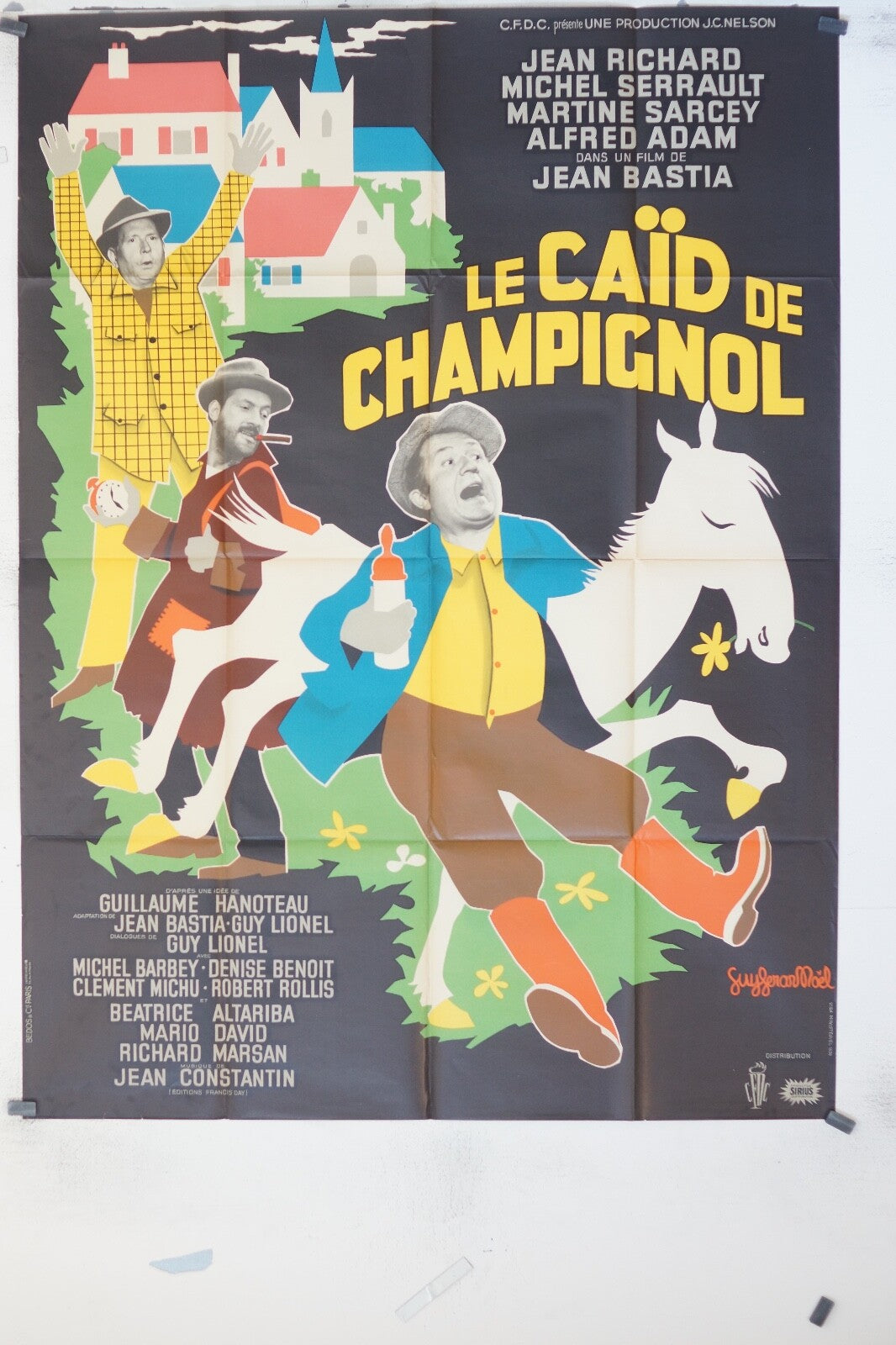 CAID DE CHAMPIGNOL (LE) MOVIE POSTER ORIGINAL 120x160