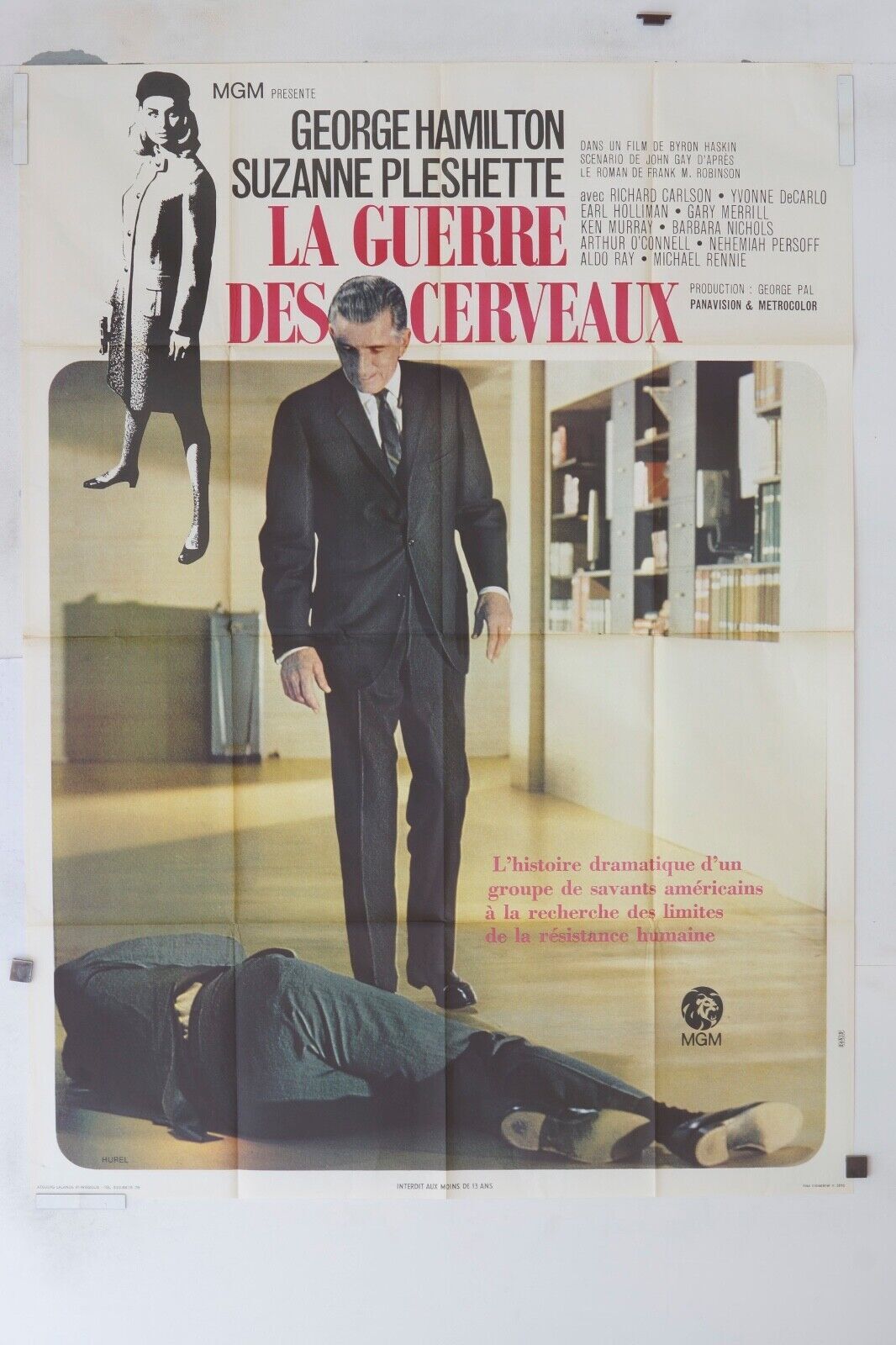 LA GUERRE DES CERVEAUX POSTER ORIGINAL 120x160 MEL BROOKS