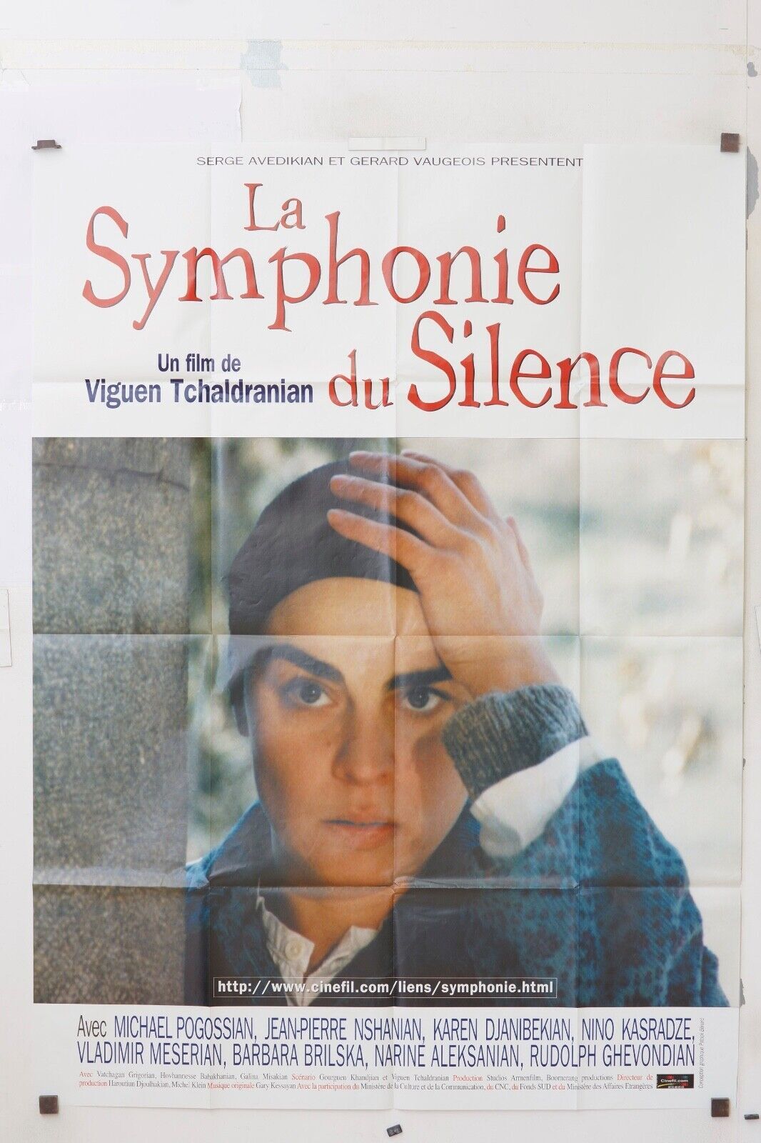 LA SYMPHONIE DU SILENCE MOVIE POSTER ORIGINAL 120x160 VIGUEN TACHALDRANIAN
