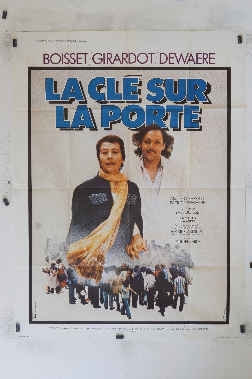 LA CLÉ SUR LA PORTE ANNIE GIRADOT MOVIE POSTER ORIGINAL 120x160