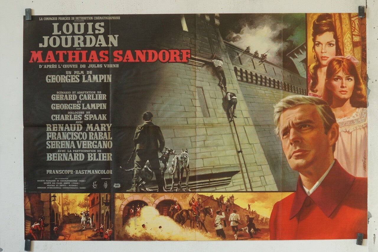 MATHIAS SANDORF ORIGINAL 77x120 LOUIS JOURDAN – RENAUD MARY