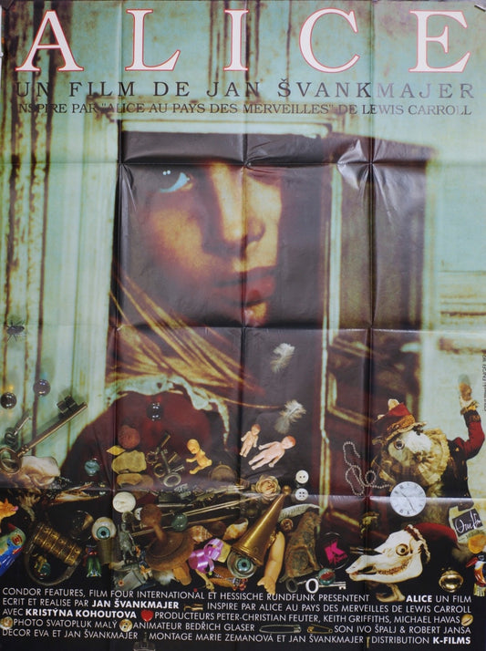 ALICE JAN SVANKMAJER movie poster ORIGINAL 120x160