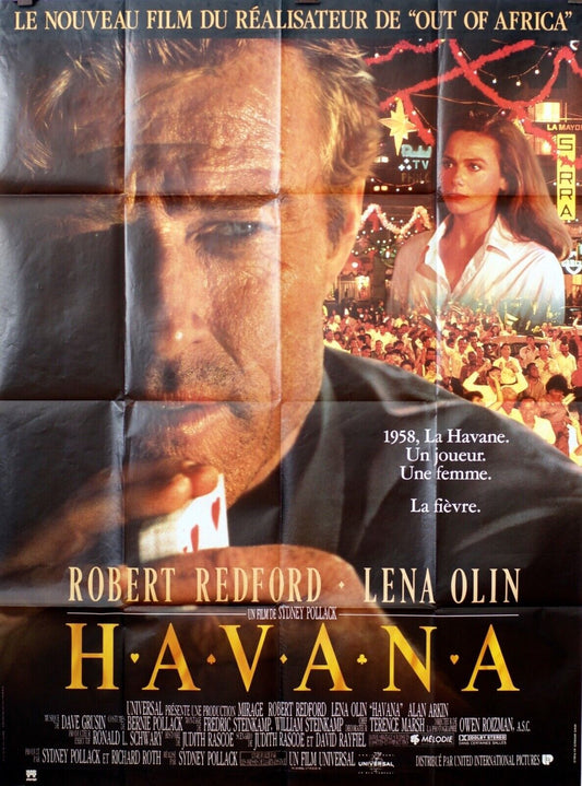 HAVANA MOVIE POSTER ORIGINAL 120x160 ROBERT REDFORD