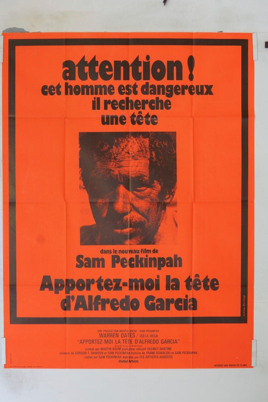 APPORTEZ-MOI LA TÊTE D’ALFREDO GARCIA MOVIE POSTER ORIGINAL 120x160 ALFREDO
